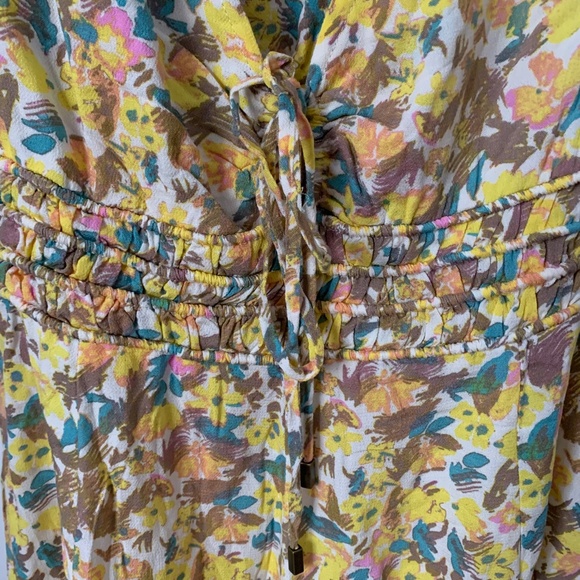 Free People Forget Me Not Mini Smocked Dress NWT - Picture 12 of 16